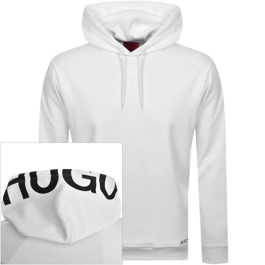 Alternative Image for ProductHUGO Dayfun Hoodie White1